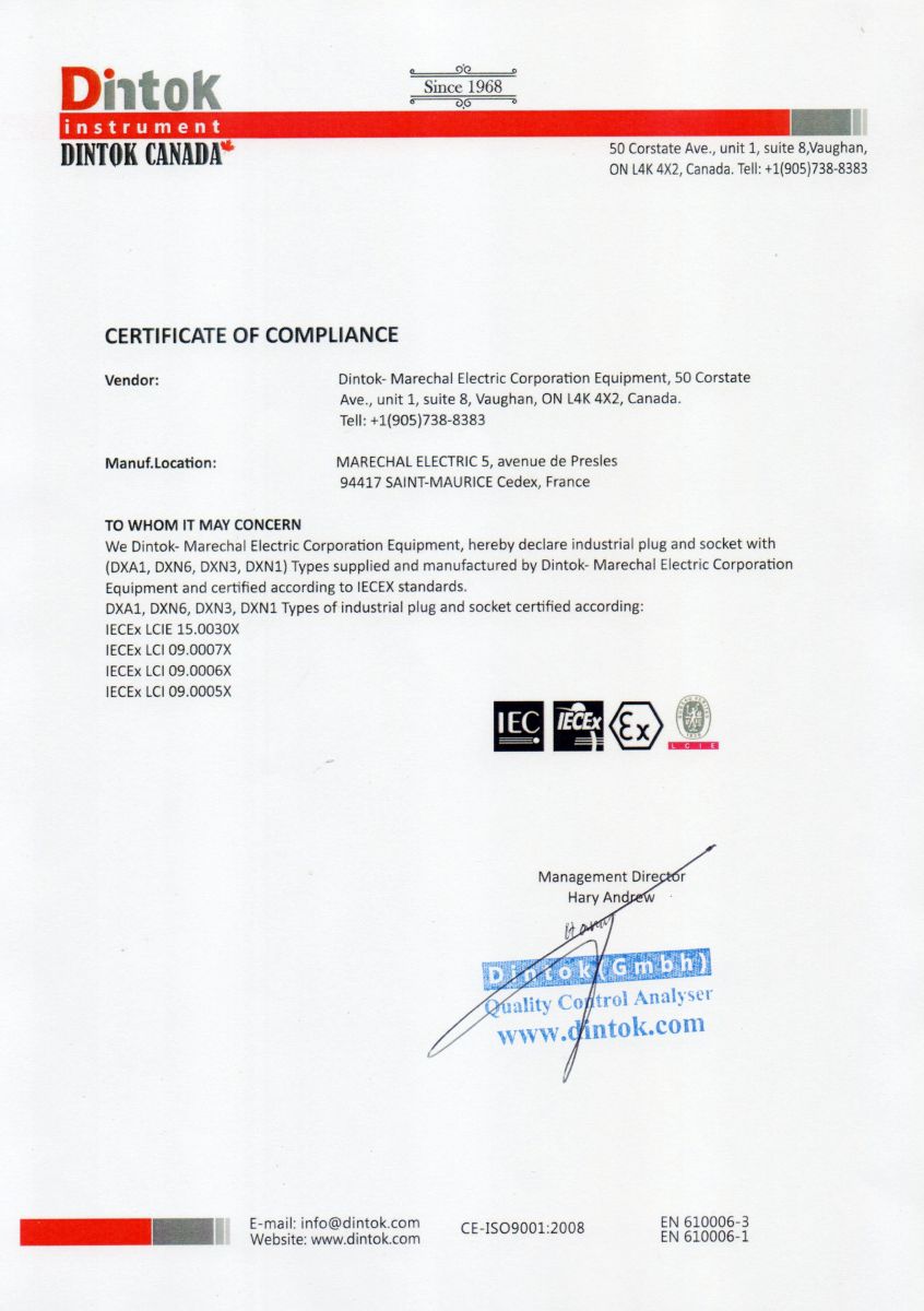 Explosion Proof Plug and Socket DXA & DXN