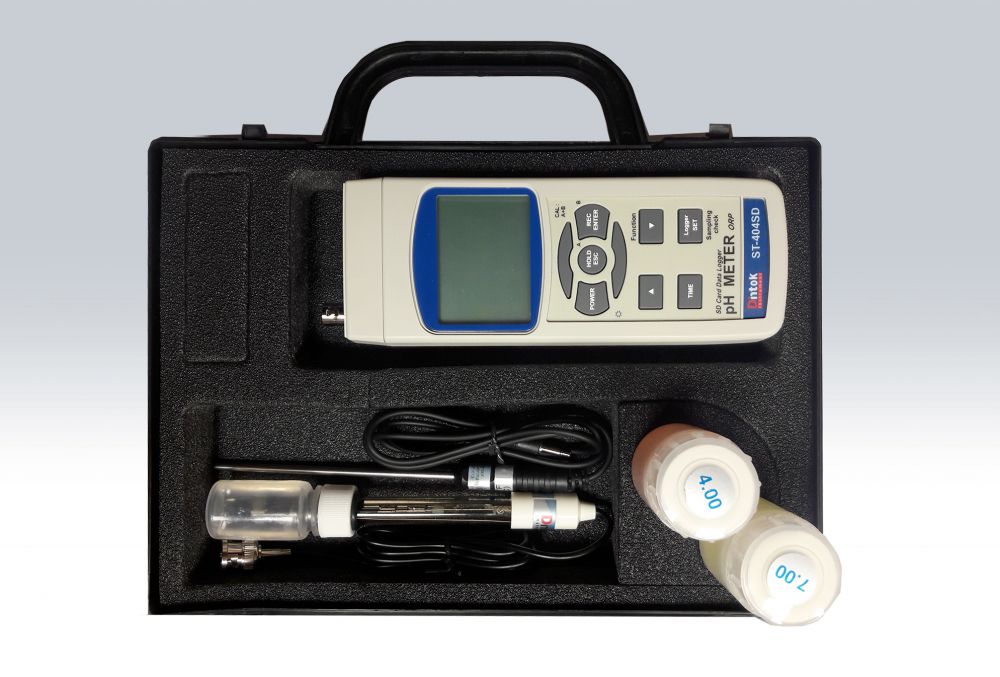 pH Meter Data Logger ST 404SD